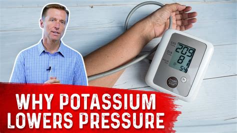 Numerous studies have shown that sodium restriction alone does not improve blood pressure control in most people; it must be accompanied by a high potassium intake. . Low potassium and high blood pressure
